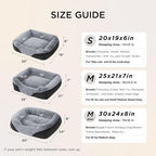 Bedsure Washable Dog Bed Medium Size Dog - Image 7