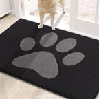Buganda Dog Door Mat for Muddy Paws, Absorbent Dirt Trapper Non Slip Indoor by Buganda