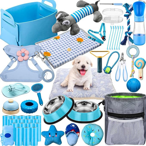 Abbylike 50 Pcs Puppy Supplies Starter Kit by Abbylike