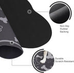 Dog Cat Food Mat, Rapid AbsorbentPet Feeding Mat, Bone Shaped Dog Placemat - Image 3
