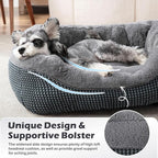 INVENHO Small Dog Bed for Small Dogs, Cat Beds for Indoor Cats Washable - Image 4