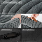 Orthopedic Dog Bed for Large Dogs, Comfort-Sided Calming Pet Bed - Image 7