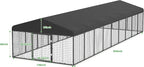 354" x 118" Large Outdoor Dog Enclosure, Heavy Duty Dog Cage - Image 2