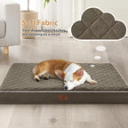 WNPETHOME Orthopedic Dog Bed for Crate, Waterproof Extra Large Dogs Bed - Image 2