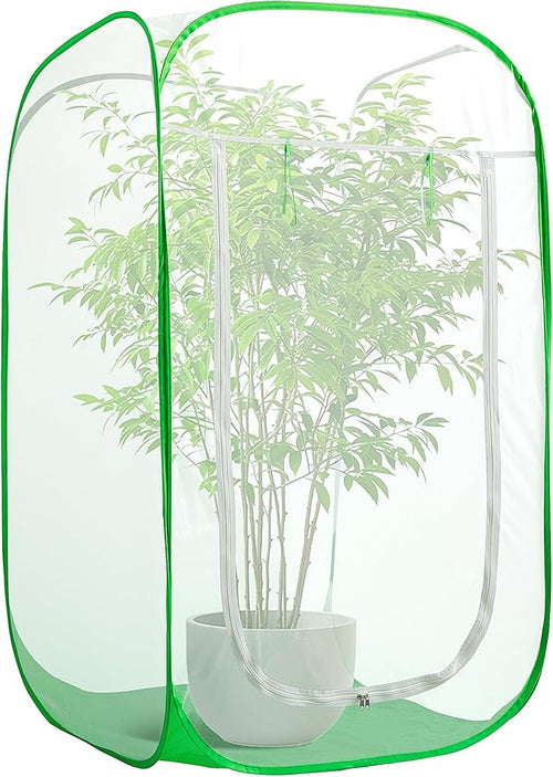 59" x 35" x 35" Pop Up Garden Mesh Plant Cover, Plant Protectors Mesh Plant by PurpleStar
