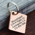 Ultra Joys Dog ID Tag, Custom Dog Tag Personalized Cat Tag, Pet ID Tag - Image 3