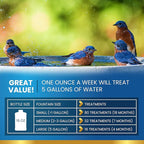 Bird Bath Cleaner for Outdoor Fountains and Bowls, Safely Cleans Metal - Image 5