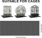 Under Pet Cage Mat for Bird Cages, Dog Kennels, Reptile Aquariums, Dog Kennels - Image 2