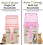 Neater Pet Brands Neater Scooper XL Cat Litter Scoop, 60 Refill Bags – - Image 5