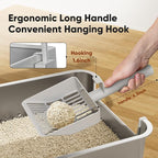 Large Cat Litter Scoop, Heavy-Duty Litter Scoop - Image 7