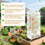 3 Pack Garden Netting Cover for Square Tomato Cage - Image 3