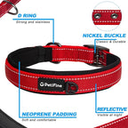 PetiFine Dog Collars for Medium Dogs, Neoprene Padded and Adjustable, - Image 3