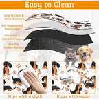 Dog Bowl Mat, Dog Dachshund Pet Feeding Mat - Image 5