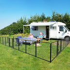 Dog Playpen Outdoor Extra Wide 32 Piece Panels Heavy Duty Dog Fence 40" Height - Image 2