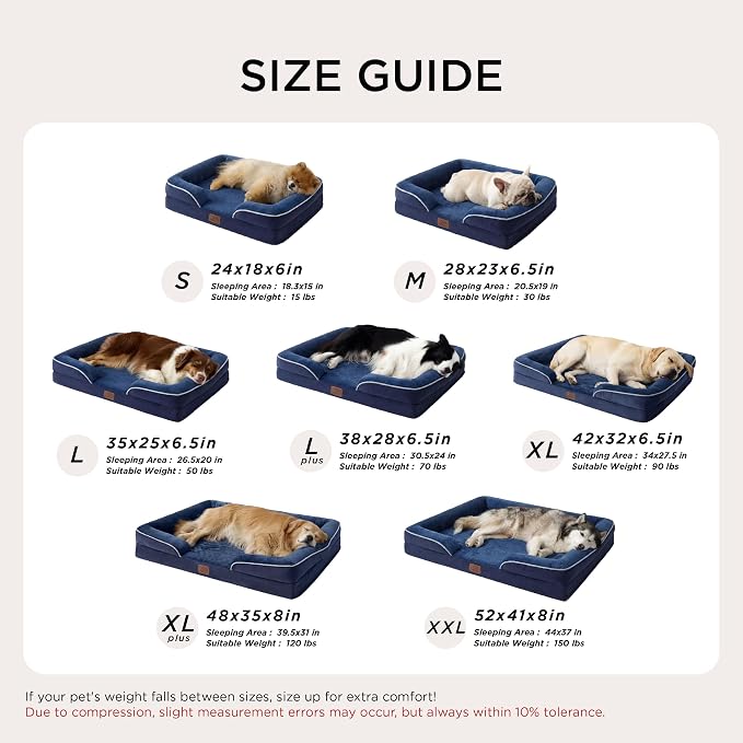 Bedsure XXL Orthopedic Dog Bed for Extra Large Dogs - Image 7