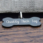 UltraJoys Stainless Steel Pet ID Tag Dog Name Tags Personalized Front and Back - Image 5