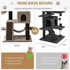 SHA CERLIN 65in Larger Cat Tree Tower Condo - Image 6