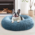 JOLLYVOGUE Calming Dog Bed Large Size Dog, Anti-Anxiety Donut Large Pet Bed by JOLLYVOGUE