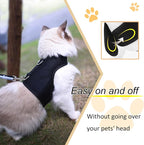Kitty Harness and Leash for Walking Escape Proof Breathable Mesh Fabric - Image 5