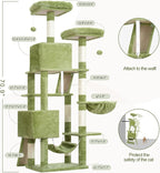 Cat Tree for Indoor Cats, Sturdy Cat Tree House - Image 7