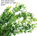 HERCOCCI 4 Pack Reptile Plants, Terrarium Hanging Plants Vines Artificial - Image 2