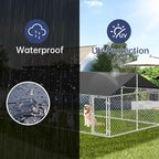 Outdoor Dog Enclosure Heavy Duty Dog Kennel House Mesh Dog Big Cage Pet Kennel - Image 6
