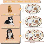 Large Pet Feeding Mat – 28''x17'' Absorbent Dog Mat - Image 4