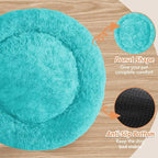 JOLLYVOGUE Calming Dog Bed Medium Size Dog, Anti-Anxiety Donut Medium Pet Bed - Image 3