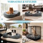 Orthopedic Dog Bed for Extra Large Dogs, Comfort-Sided Calming Pet Bed Couch - Image 8