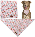 Summer Dog Bandana, UP URARA PUP Orange Bandana - Image 3