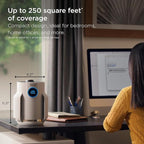 Shark Air Purifier for Home, NeverChange Compact Pro, for Bedroom, Home Office - Image 6