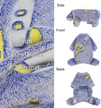 Dog Sweaters Small Girl Warm Fleece Pajamas, Cute Extra Small Dog Clothes - Image 6
