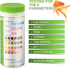 AAwipes Aquarium Ammonia Test Strips 8-in-1 |100 Strips | Quick & Accurate - Image 4