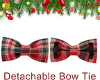 Christmas Plaid Dog Collar - Image 4