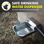 Automatic Water Dispenser for Dogs, Patented 3L Outdoor Dog Drinking Water Bowl - Image 3