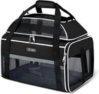 Lekereise Top-Expandable Pet Carrier 18x13x9.5 Inch Southwest Frontier Airline by Lekereise