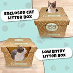 Disposable Litter Boxes for Cats Sampler Both Our Patented Products Woman Owned - Image 5