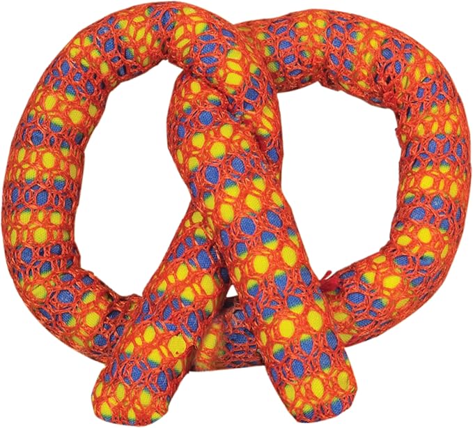 Catstages Plaque Away Pretzel Cat Toy – Interactive Catnip Dental Chew Toy to by Catstages