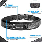 PetiFine Dog Collars for Medium Dogs, Neoprene Padded and Adjustable, - Image 3