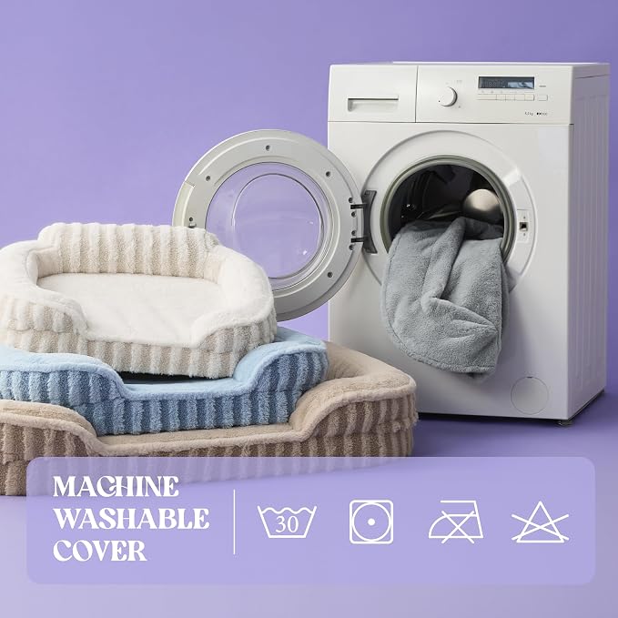 LE SURE Cute Dog Bed for Small Dogs, Orthopedic Waterproof Small Pet Beds - Image 8