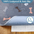 Washable Pee Pads for Dogs 72"x72", Reusable Puppy Pads Extra Large Upgrade - Image 4