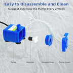 IP68 DR-DC160 Submersible Water Pump Cat Water Fountain Pump - Image 7