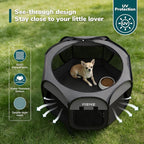 Dog Cat Playpen, Portable Puppy Pet Crate Indoor - Image 4