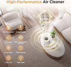 Air Purifiers for Home Large Rooms up to 1200ft², MOOKA H13 True HEPA Air - Image 6