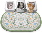 Bienbee Cat Litter Mat, Urine and Water Proof, Bean-Green XL by Bienbee