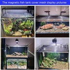 Magnetic Aquarium Anti-Jumping net Cover mesh to Protect Fish Jumping Out of - Image 6