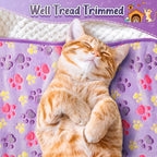 Tatuo 4 Pcs Dog Blanket for Pet Cat Blankets Indoor Puppy Teething Stuff Toys - Image 4