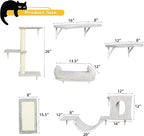 NUNU LAB Wall Mounted Cat Furniture Set - Image 5