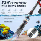 Fish Tank Cleaner, Aquarium Gravel Cleaner, 530GPH/32W Electric Fish Tank - Image 2