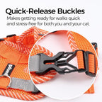 Cat Harness and Leash Escape Proof Large Kitten Harness Ragdoll Cat Vest - Image 5
